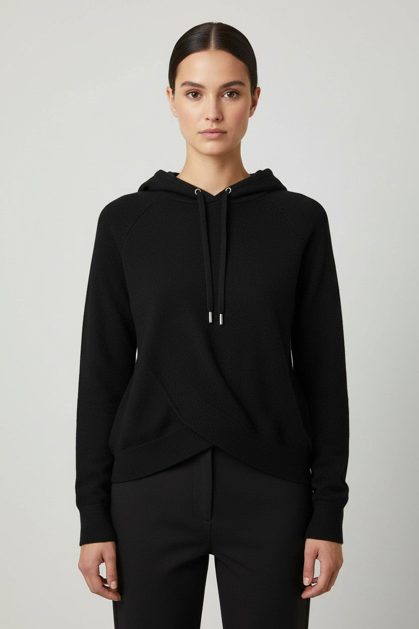 Guess Damen Kapuzenpullover Schwarz Größe S