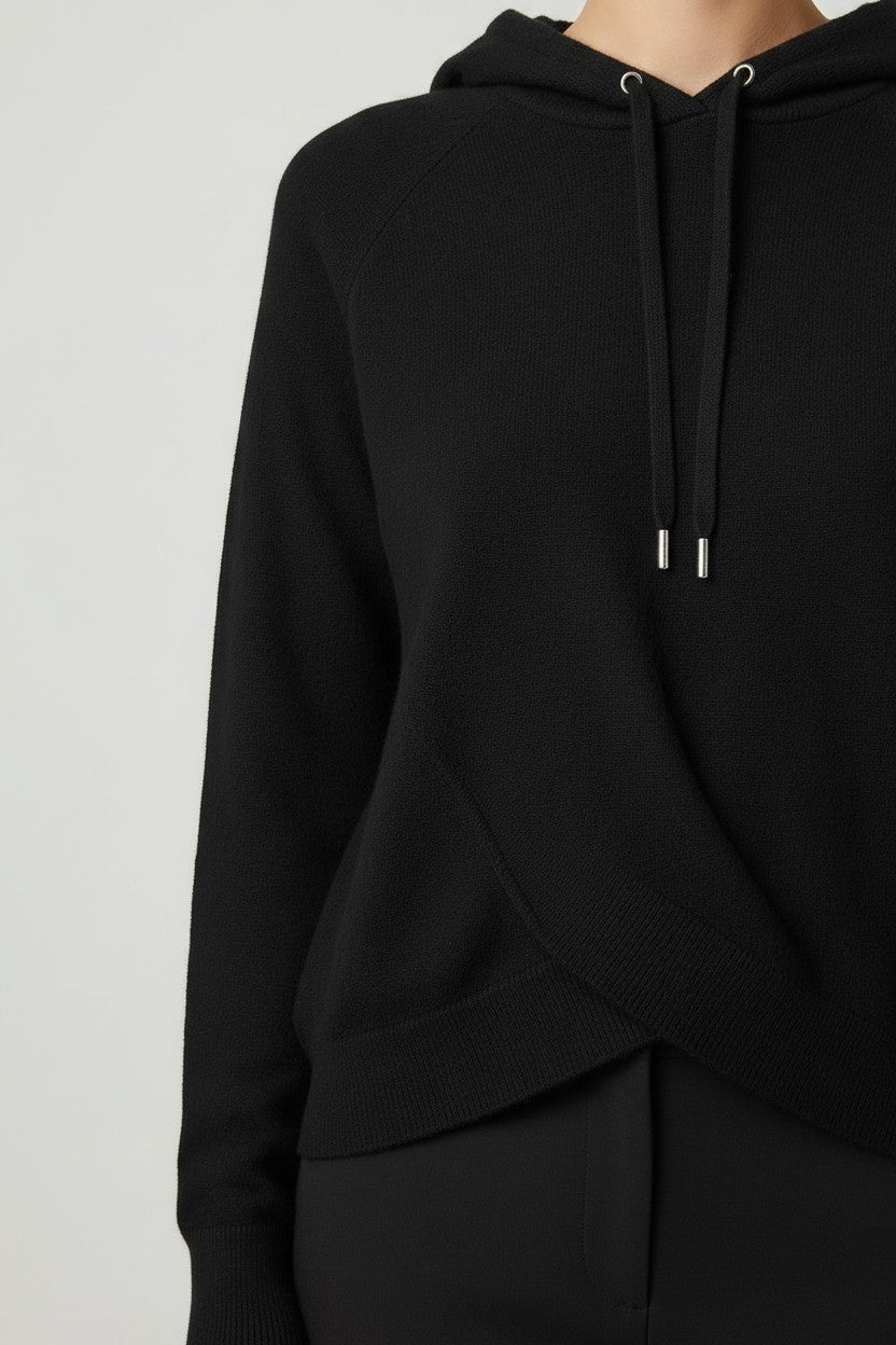 Guess Damen Kapuzenpullover Schwarz Größe S