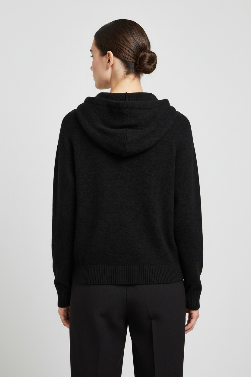 Guess Damen Kapuzenpullover Schwarz Größe S