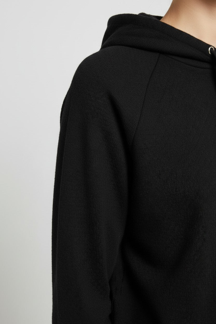 Guess Damen Kapuzenpullover Schwarz Größe S
