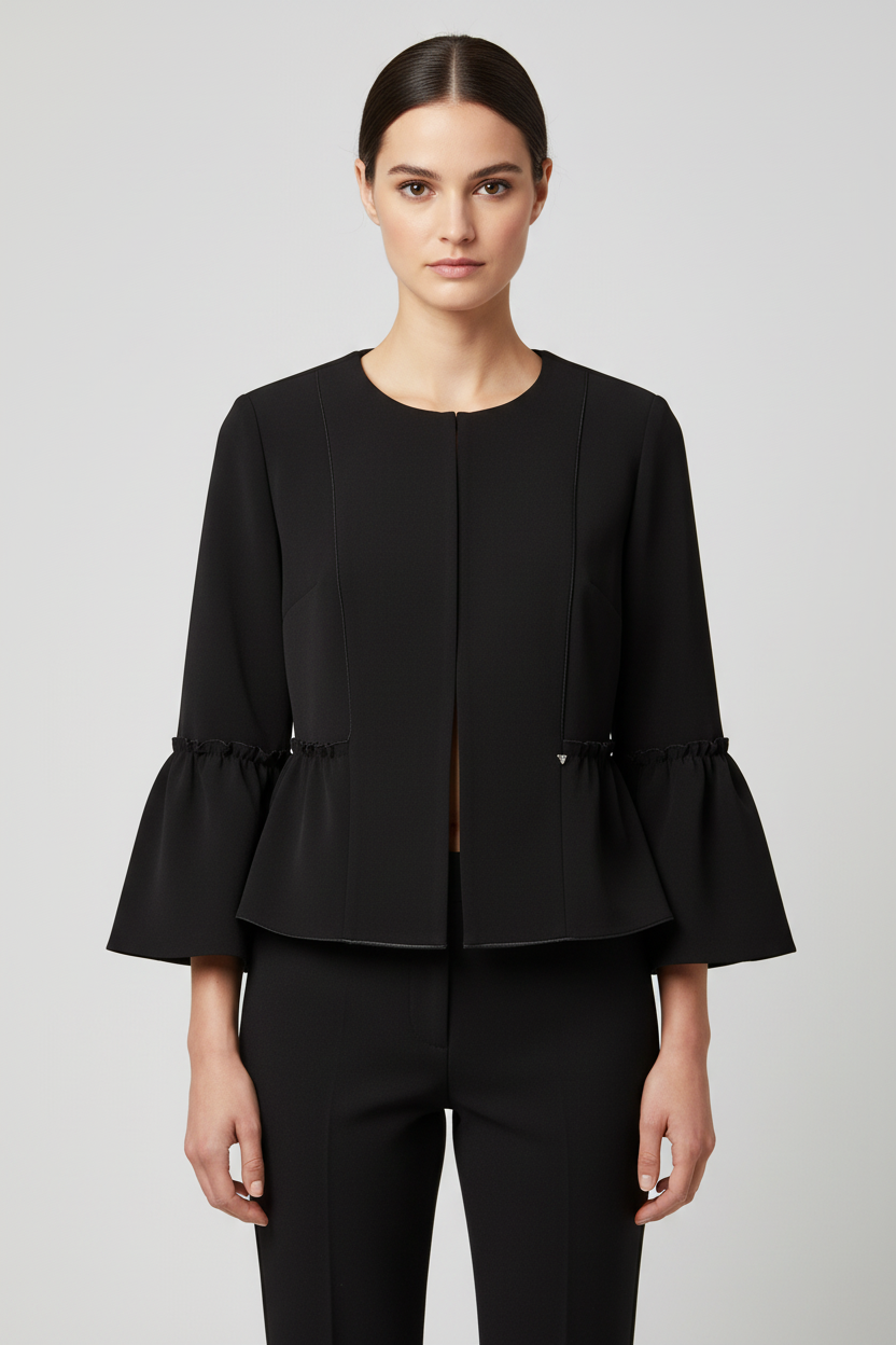 Guess Damen Strickjacke Schwarz Größe S