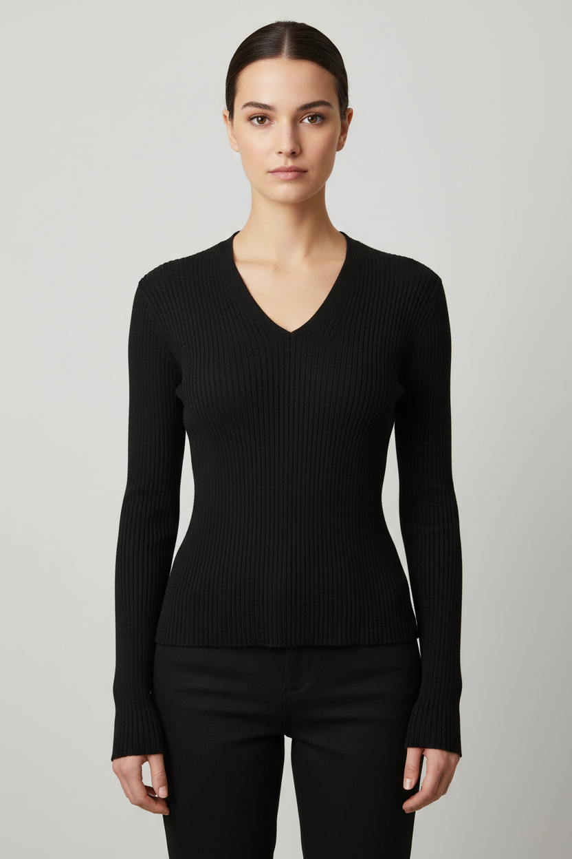 Guess Damen Strickpullover Schwarz Größe M