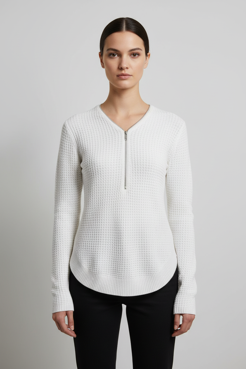 Guess Damen Strickpullover Weiß Größe S