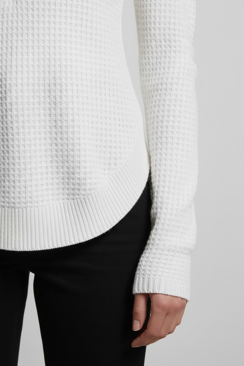 Guess Damen Strickpullover Weiß Größe S