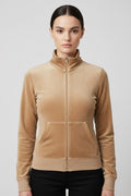 Juicy Couture Damen Kapuzenpullover Beige Größe S