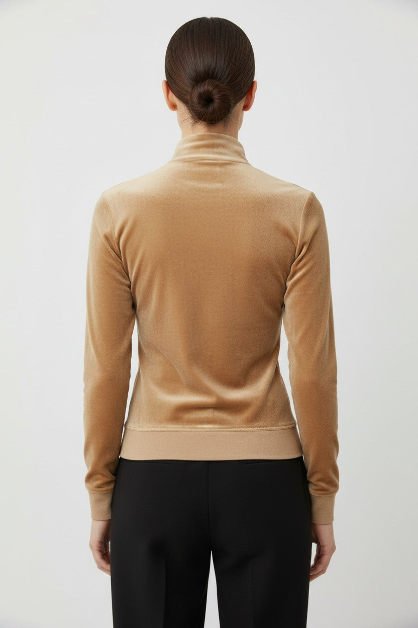 Juicy Couture Damen Kapuzenpullover Beige Größe S