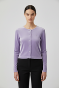 Juicy Couture Damen Strickjacke Lila Größe S