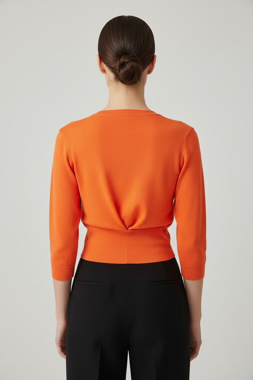 Juicy Couture Damen Strickjacke Orange Größe XS