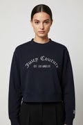 Juicy Couture Damen Sweatshirt Blau Größe S