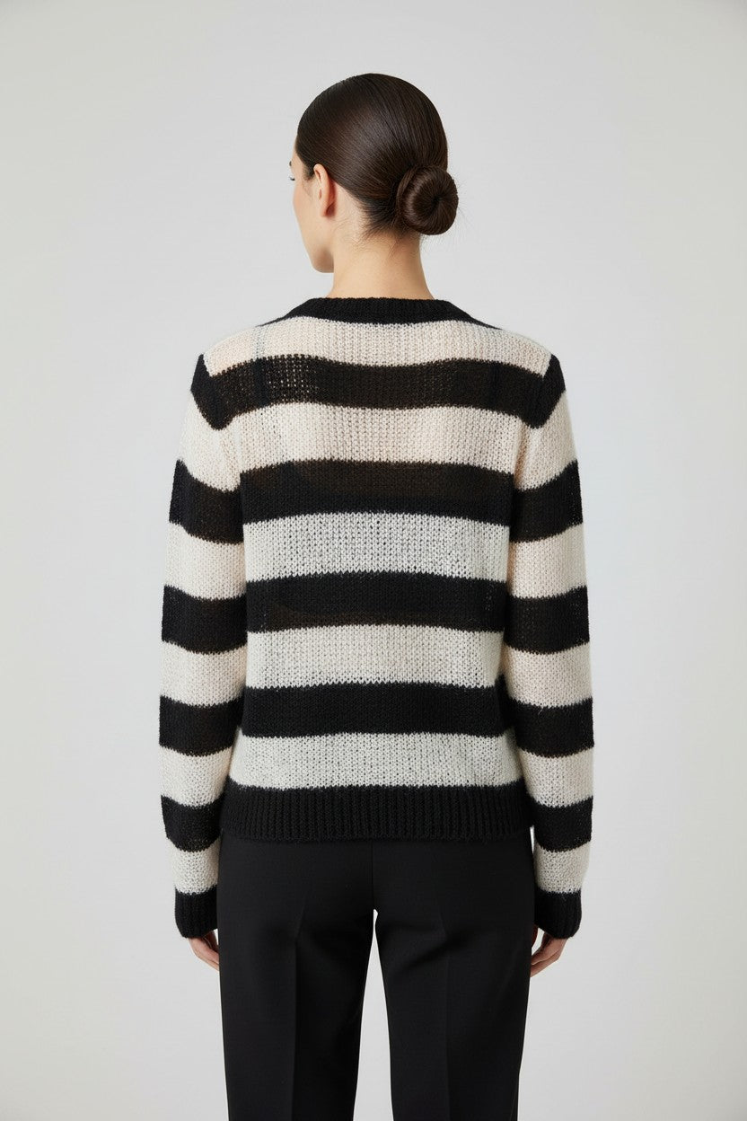 Miss Sixty Damen Strickpullover Blau Größe XS