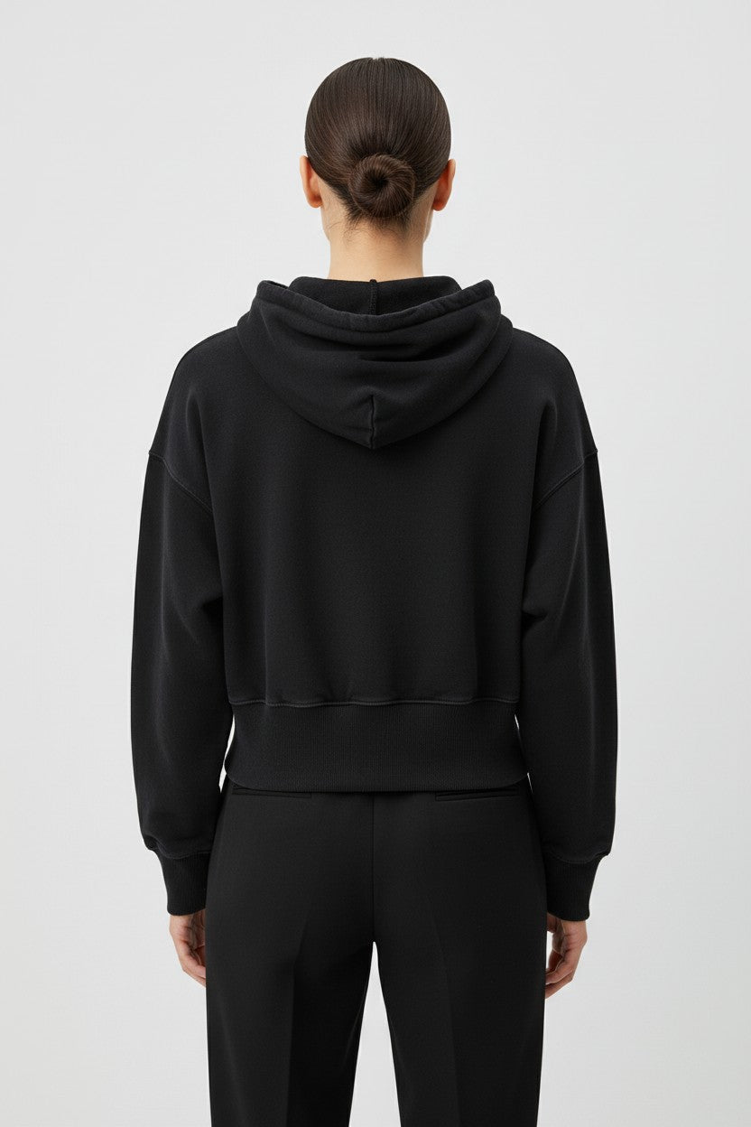 Tommy Hilfiger Damen Kapuzenpullover Schwarz Größe S