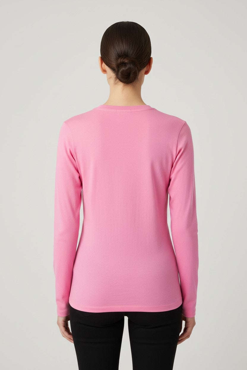 Tommy Hilfiger Damen Pullover Pink Größe S