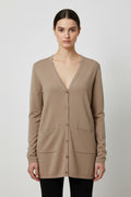Tommy Hilfiger Damen Strickjacke Beige Größe XL