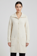 Tommy Hilfiger Damen Strickjacke Beige Größe XL