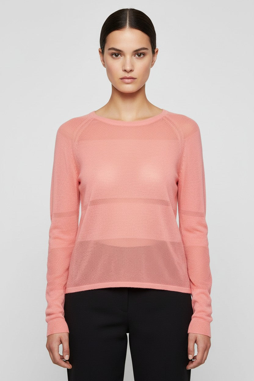 Tommy Hilfiger Damen Strickpullover Pink Größe S