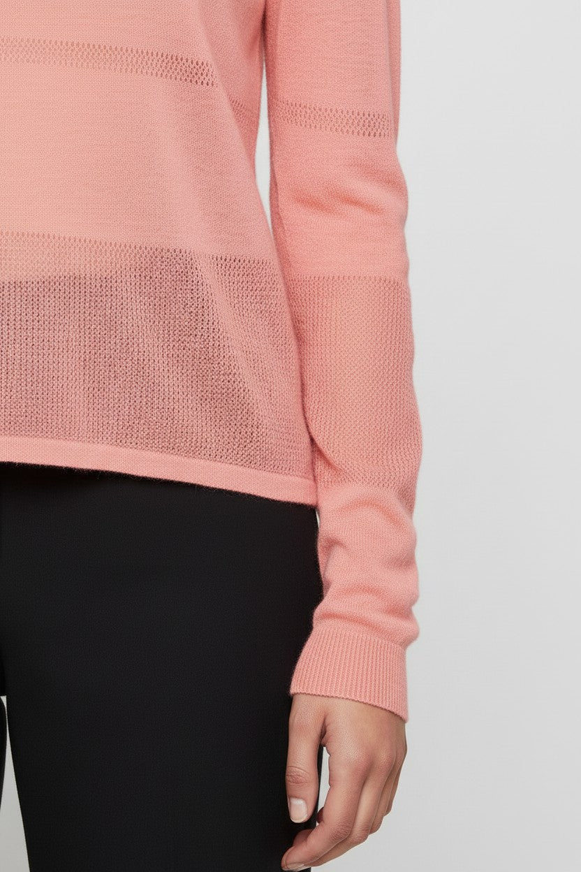 Tommy Hilfiger Damen Strickpullover Pink Größe S