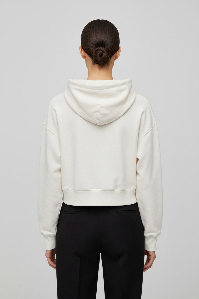 Tommy Hilfiger Jeans Damen Kapuzenpullover Weiß Größe XS