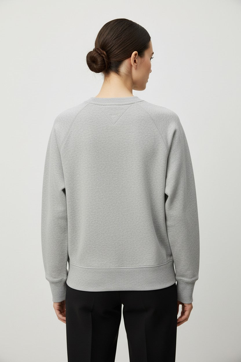 Tommy Hilfiger Jeans Damen Sweatshirt Grau Mehrfarbig Größe S