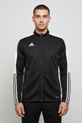 Adidas Herren Trainingsjacke Schwarz Weiß Größe M