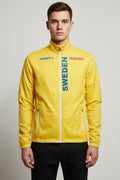 Craft Herren Trainingsjacke Gelb Blau Größe M