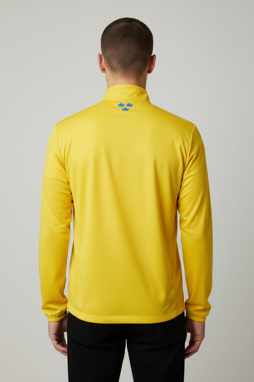 Craft Herren Trainingsjacke Gelb Blau Größe M