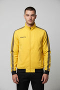 Craft Herren Trainingsjacke Gelb Schwarz Größe S