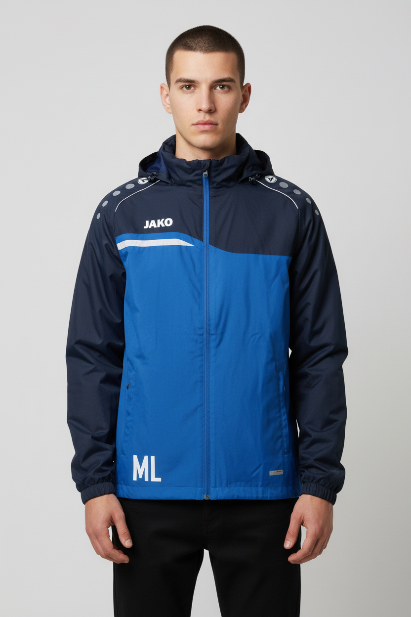 Jako Herren Trainingsjacke Blau Größe S