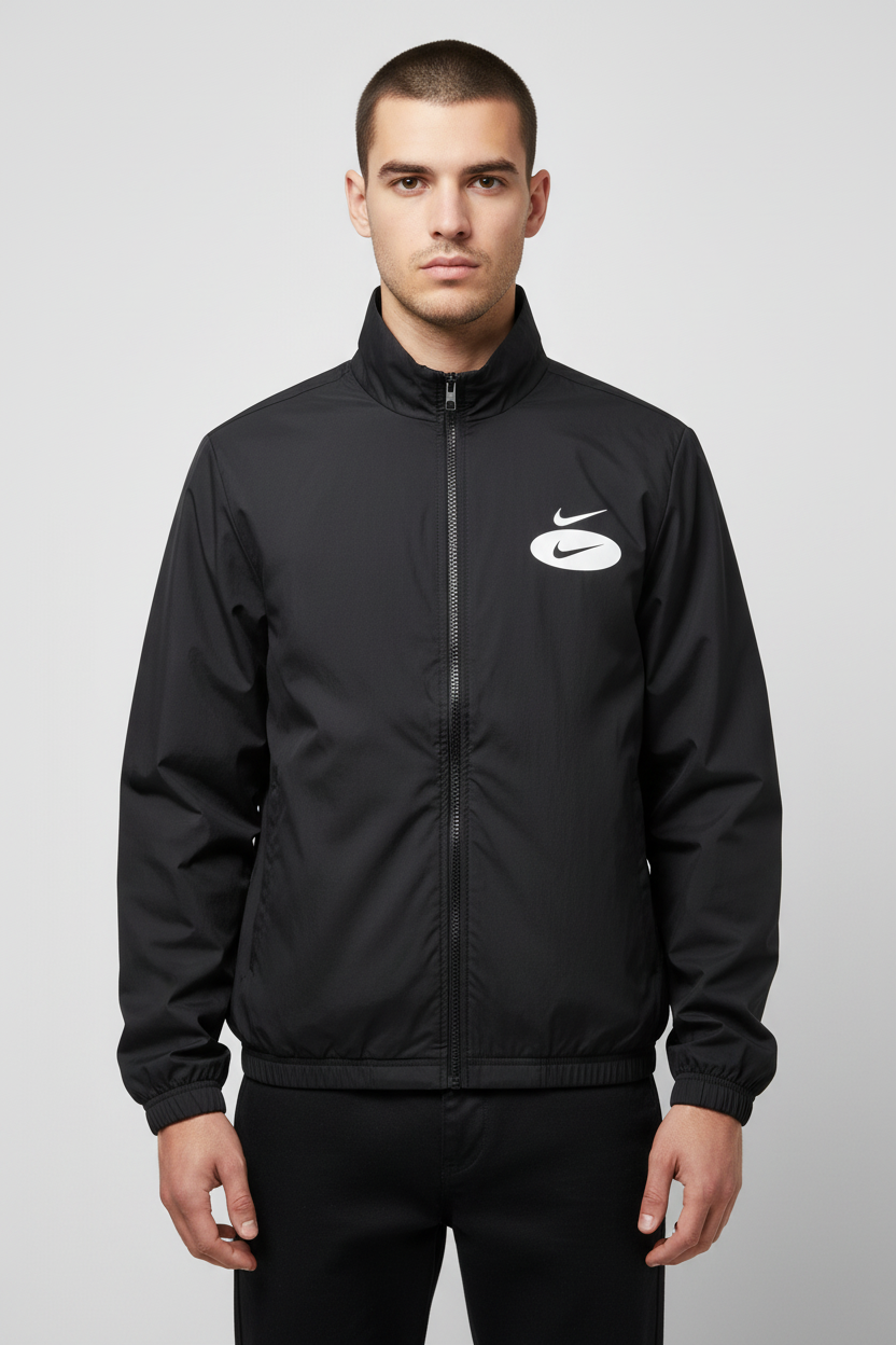 Nike Herren Trainingsjacke Grau Größe M