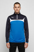 Puma Herren Trainingsjacke Blau Schwarz Größe M