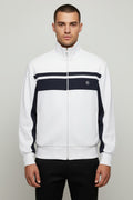Race Marine Herren Trainingsjacke Weiß Blau Größe L