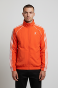 Adidas Herren Trainingsjacke Rot Weiß Größe M