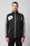 Adidas Herren Trainingsjacke Schwarz Weiß Größe L