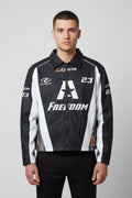 Manfinity Herren Trainingsjacke Schwarz Weiß Mehrfarbig Größe S