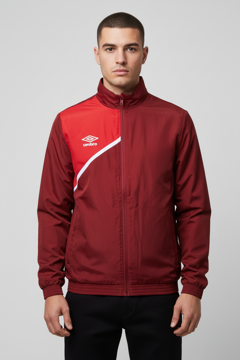 Umbro Herren Trainingsjacke Rot Größe S
