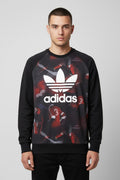 Adidas Originals Herren Sweatshirt Schwarz Mehrfarbig Größe L