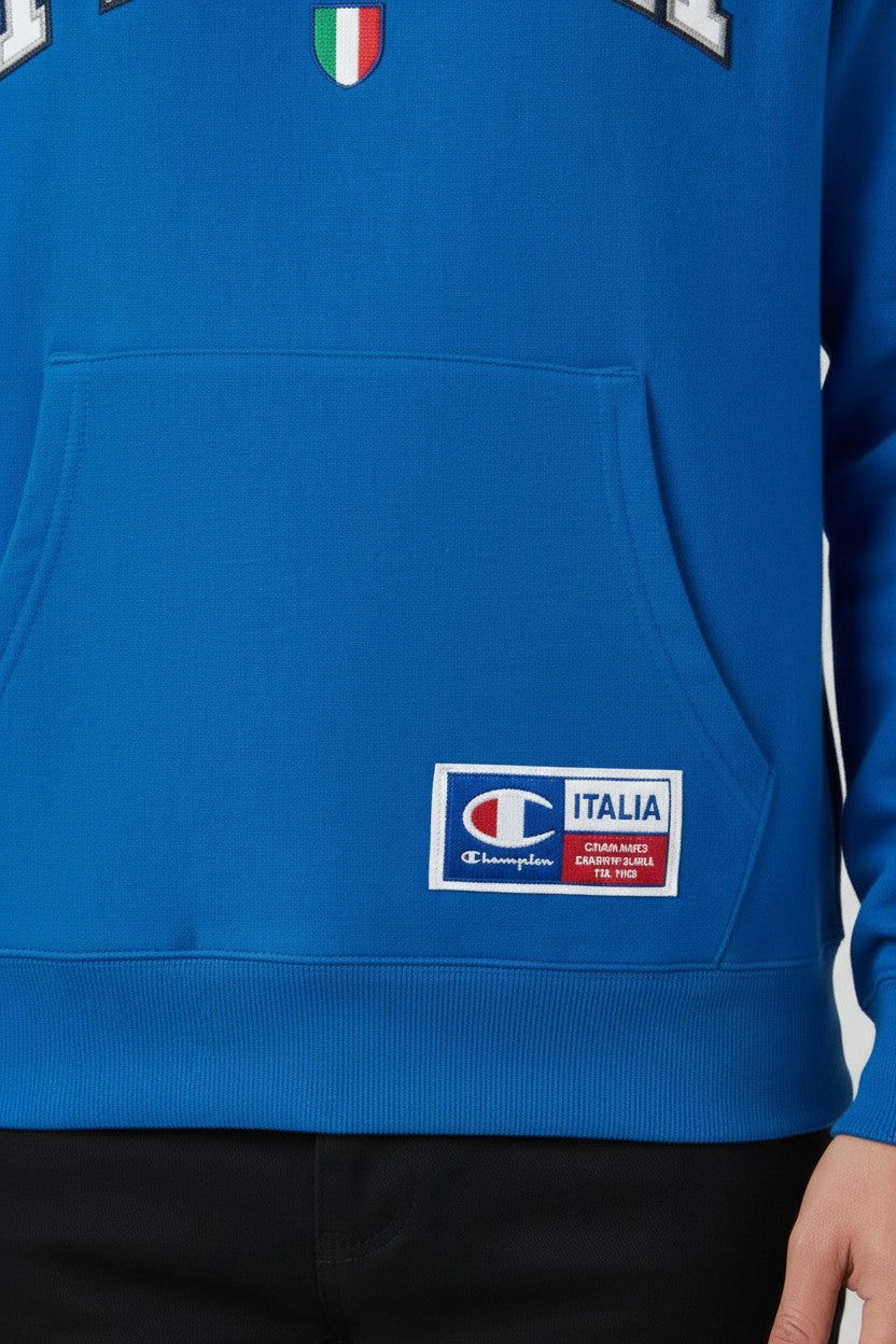Champion Herren Kapuzenpullover Blau Größe S
