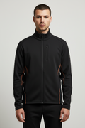 Emporio Armani Herren Trainingsjacke Schwarz Orange Größe XL