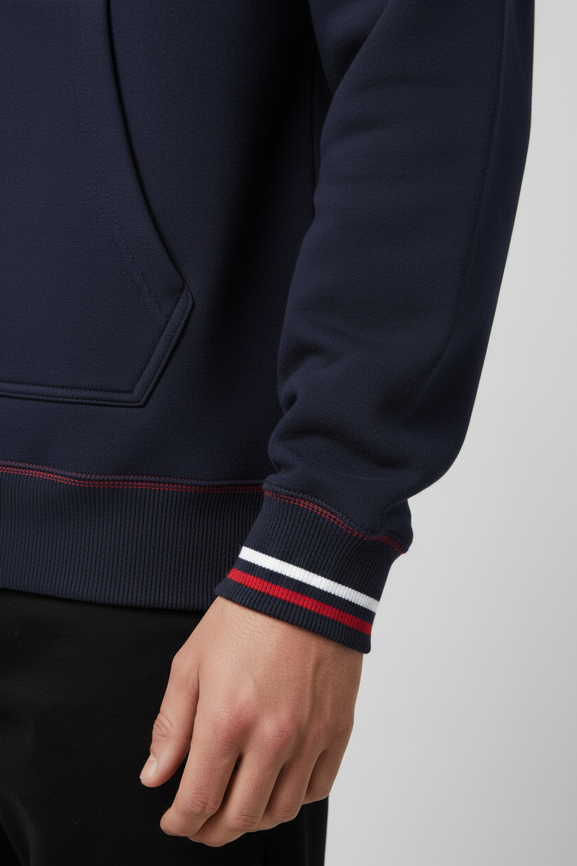 Fila Unisex Kapuzenpullover Blau Rot Größe S