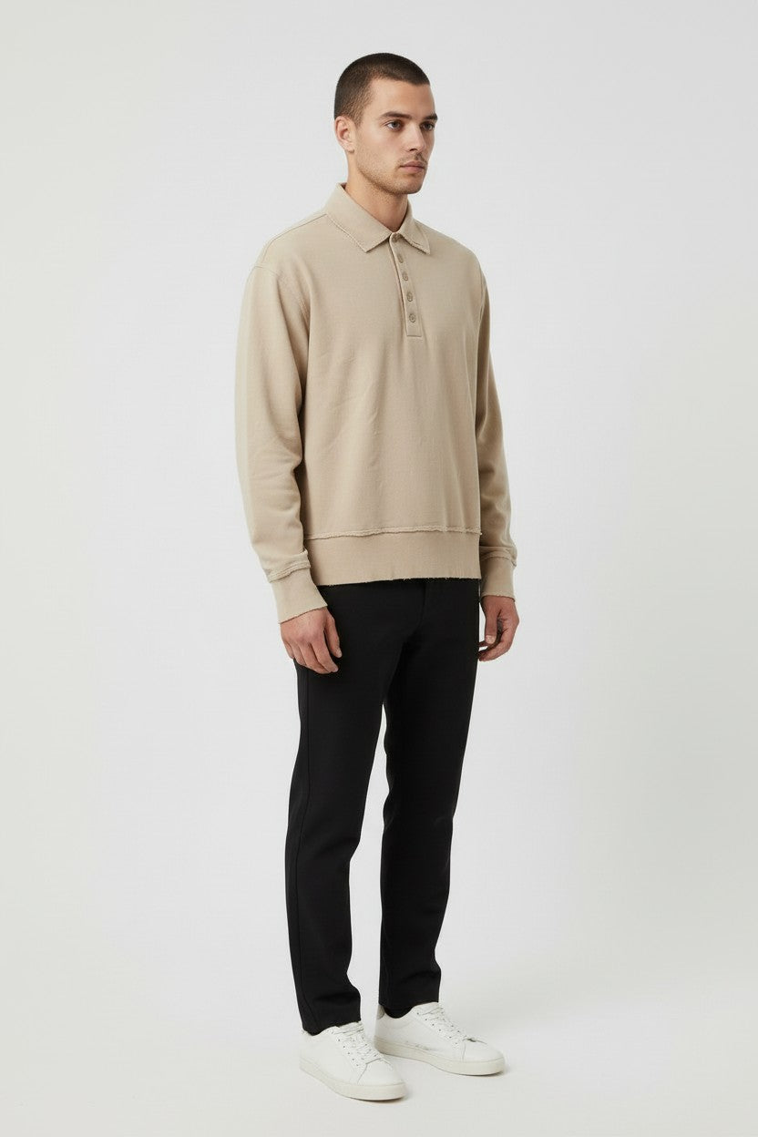 Hugo Boss Herren Sweatshirt Beige Größe S