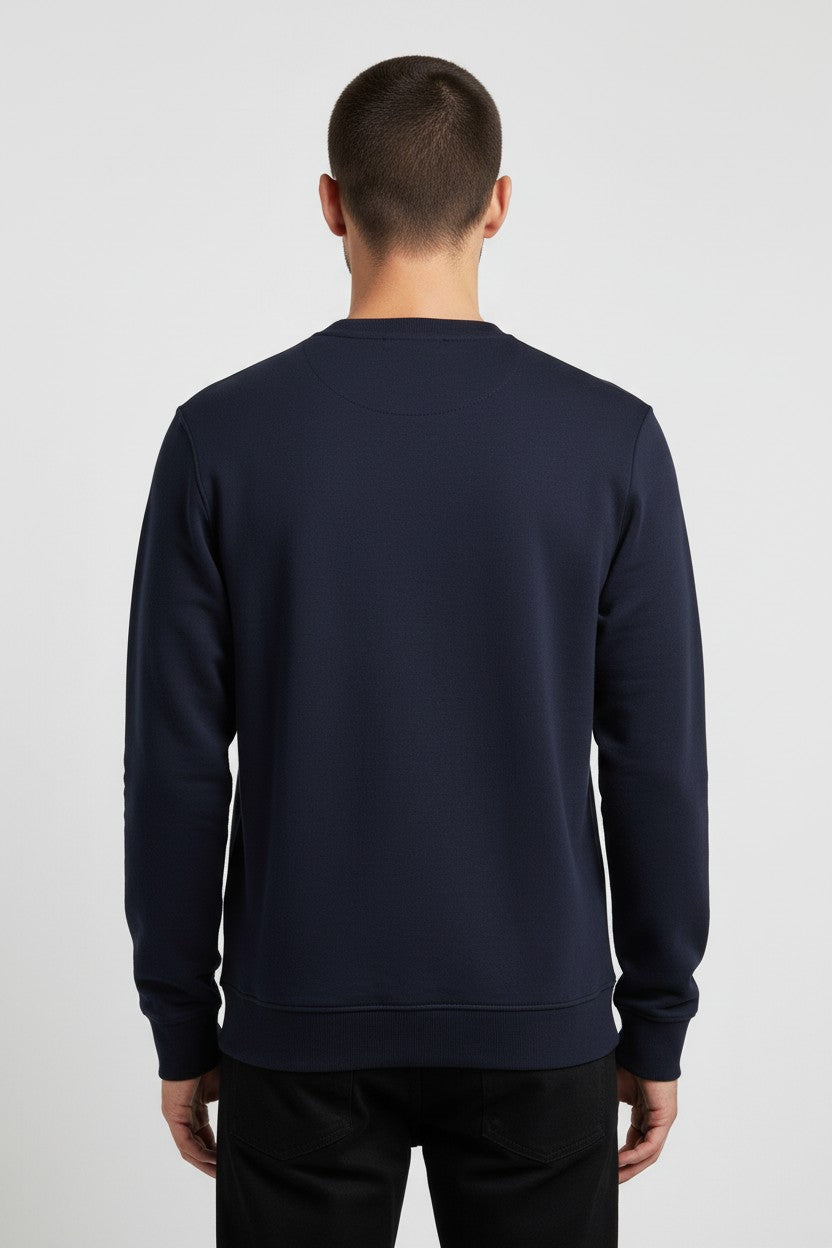 Hummel Herren Sweatshirt Blau Rot Größe S