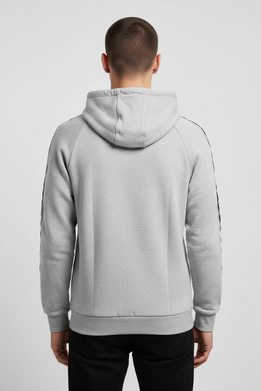 Kappa Herren Kapuzenpullover Grau Größe S