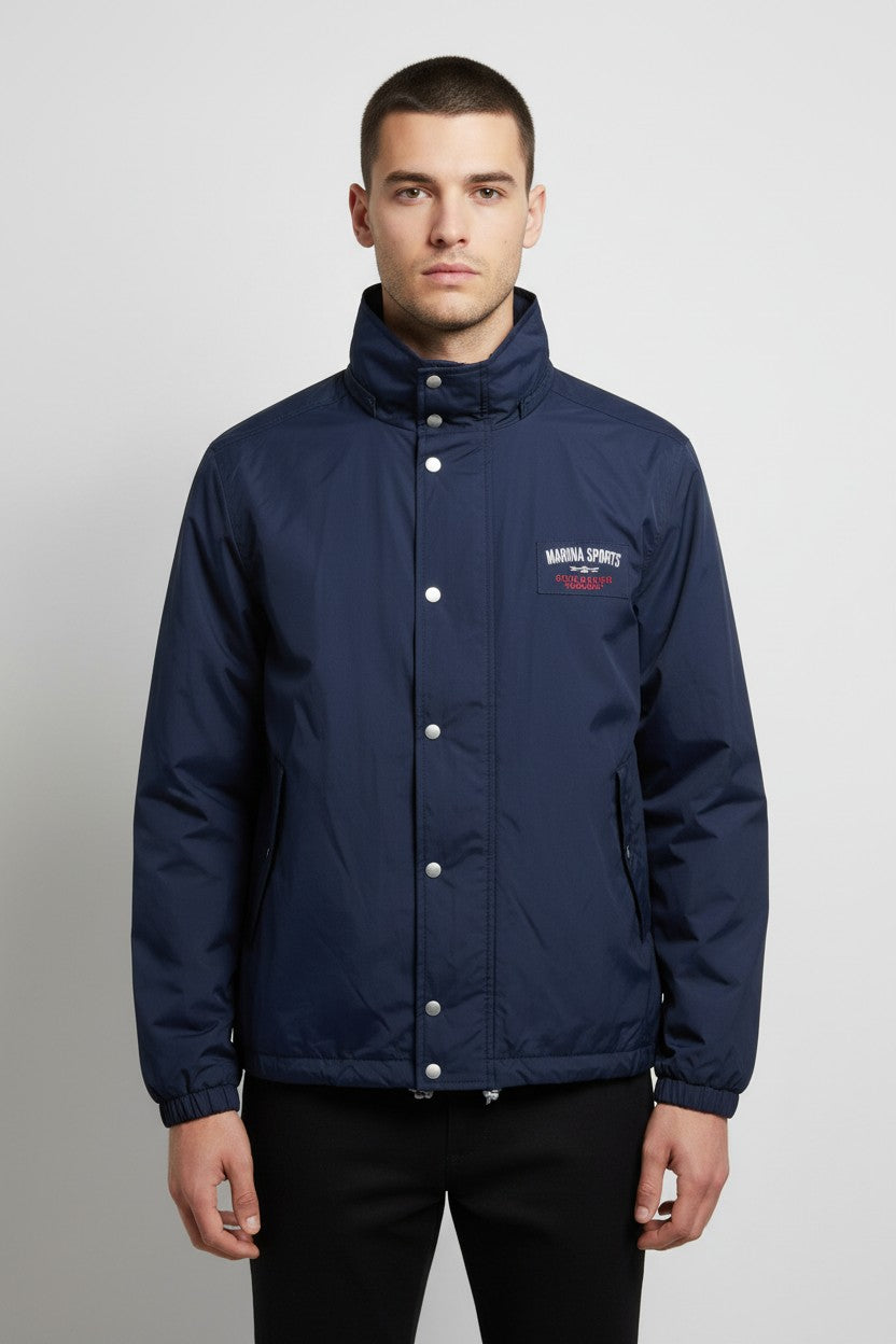 Marwin Sports Herren Trainingsjacke Blau Größe S