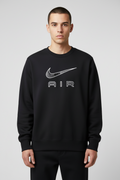 Nike Air Herren Sweatshirt Schwarz Größe L