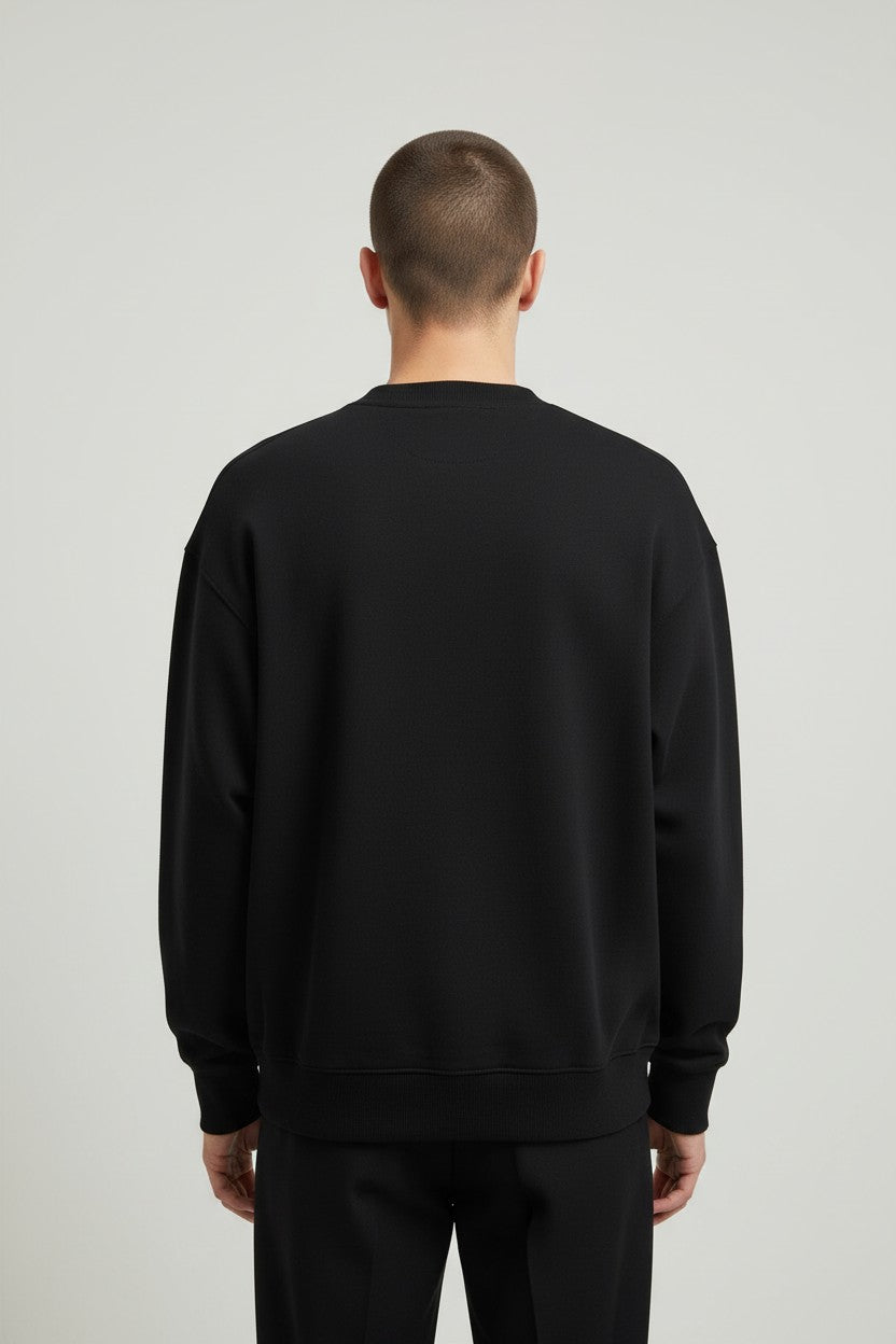 Nike Air Herren Sweatshirt Schwarz Größe L