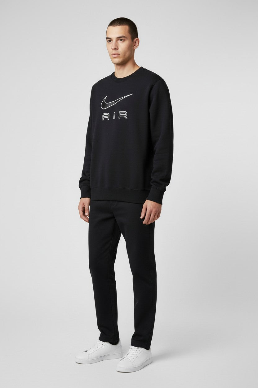 Nike Air Herren Sweatshirt Schwarz Größe L