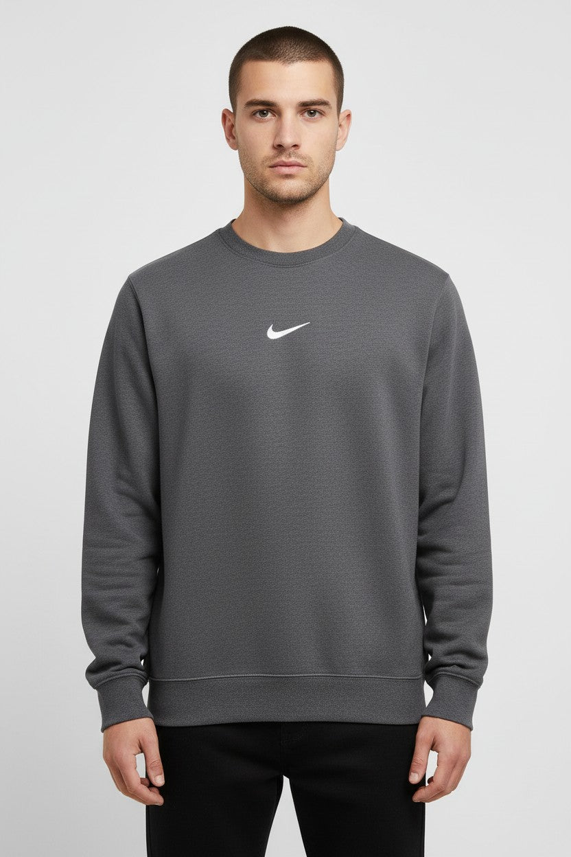Nike Herren Sweatshirt Grau Größe XL
