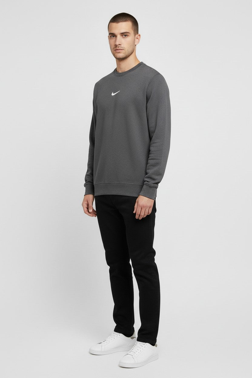 Nike Herren Sweatshirt Grau Größe XL