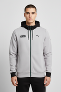 Puma Mercedes-Amg Petronas Herren Kapuzenpullover Grau Schwarz Größe L