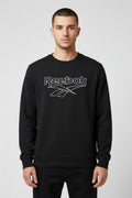 Reebok Classic Herren Sweatshirt Schwarz Größe L