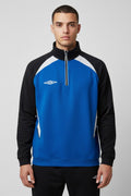 Umbro Herren Trainingsjacke Blau Schwarz Weiß Größe S